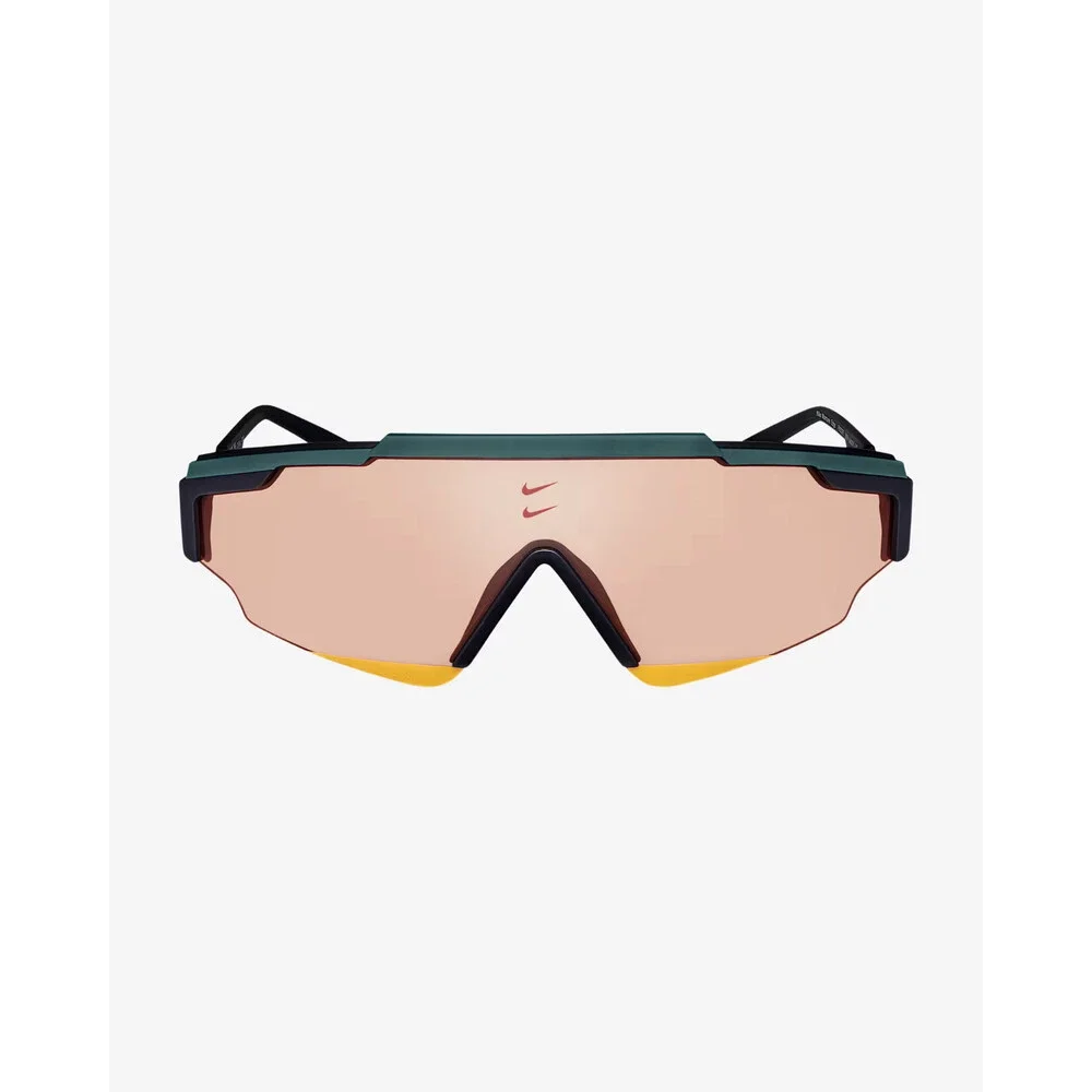 Nike Marquee Edge FN0295-379 Sunglasses Mineral Teal with Orange Lens BYB53